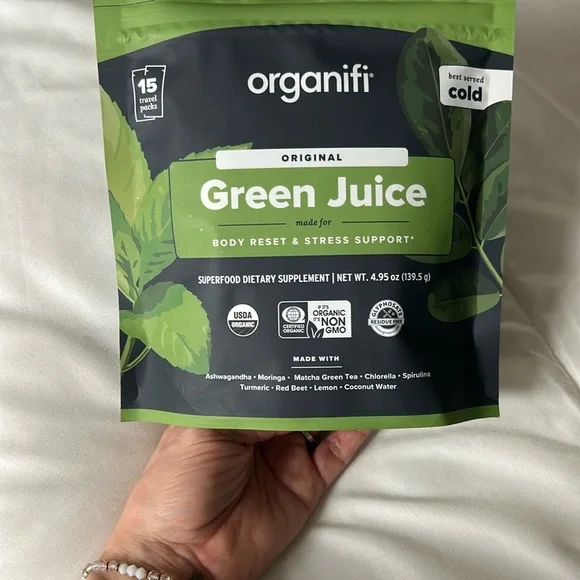 Organifi Green and Red Juice Travel Packets (15/bag, 60 total). 4 for $75 - Picture 3 of 6